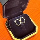 oval earrings