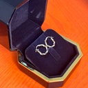 Twisted Cube earrings