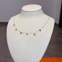 Heart and star choker