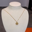 3D double-sided round necklace