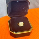 Girl quarter liras square earrings (copy)