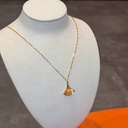 Peacock necklace