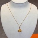 Peacock necklace