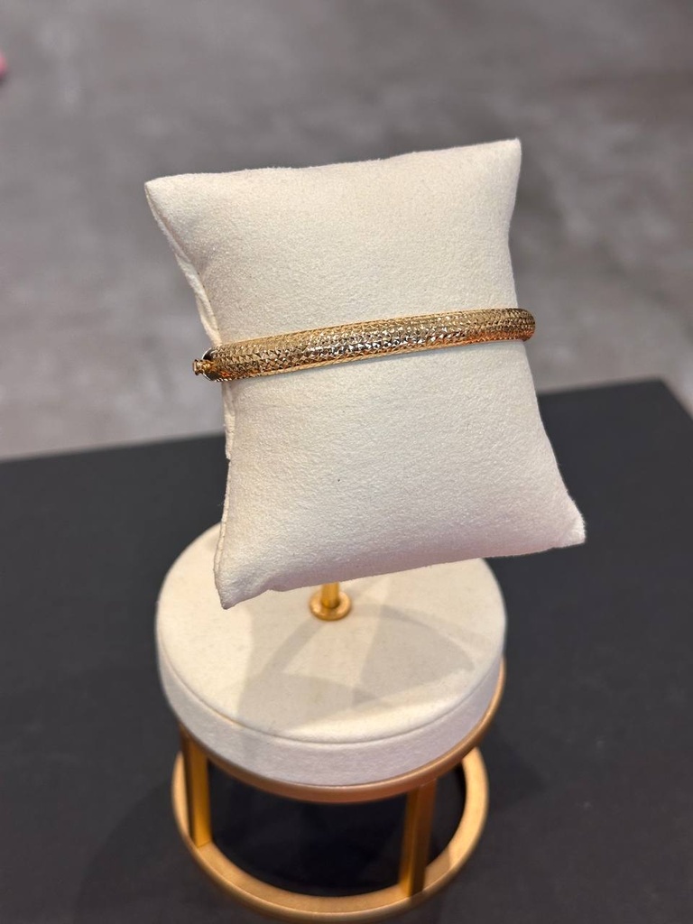 Golden Weave Bangle