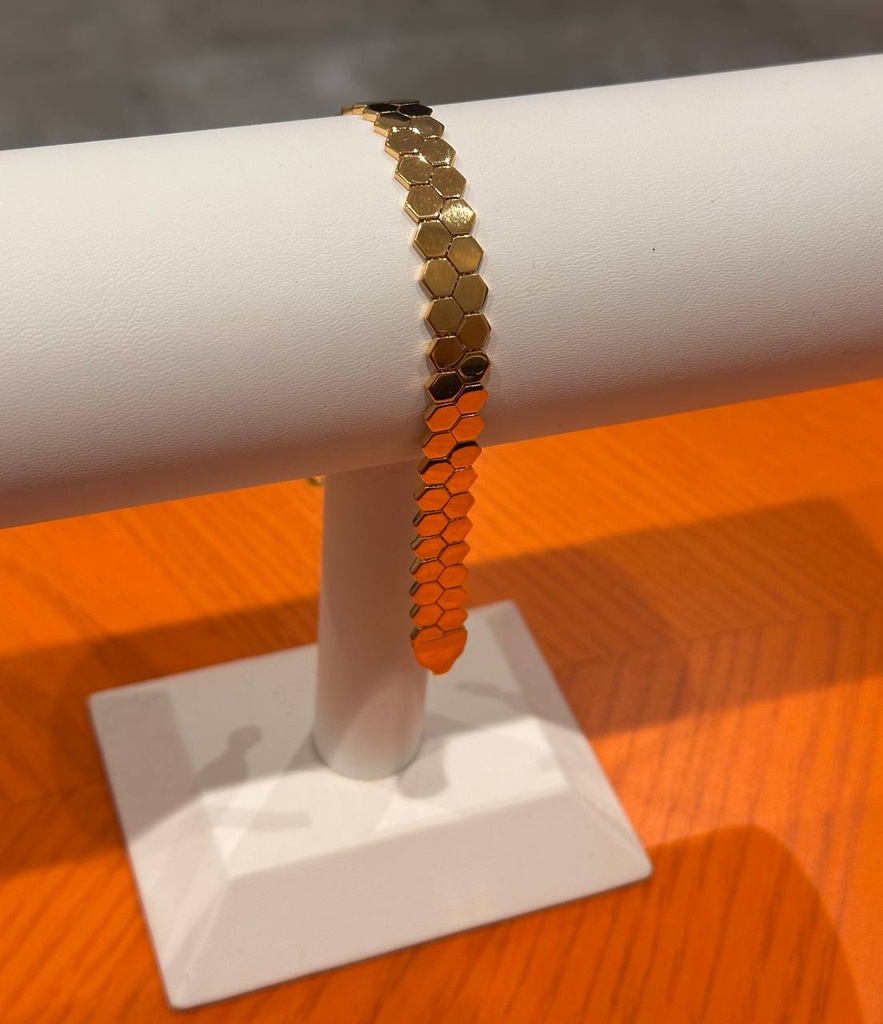 Honeycomb bracelet