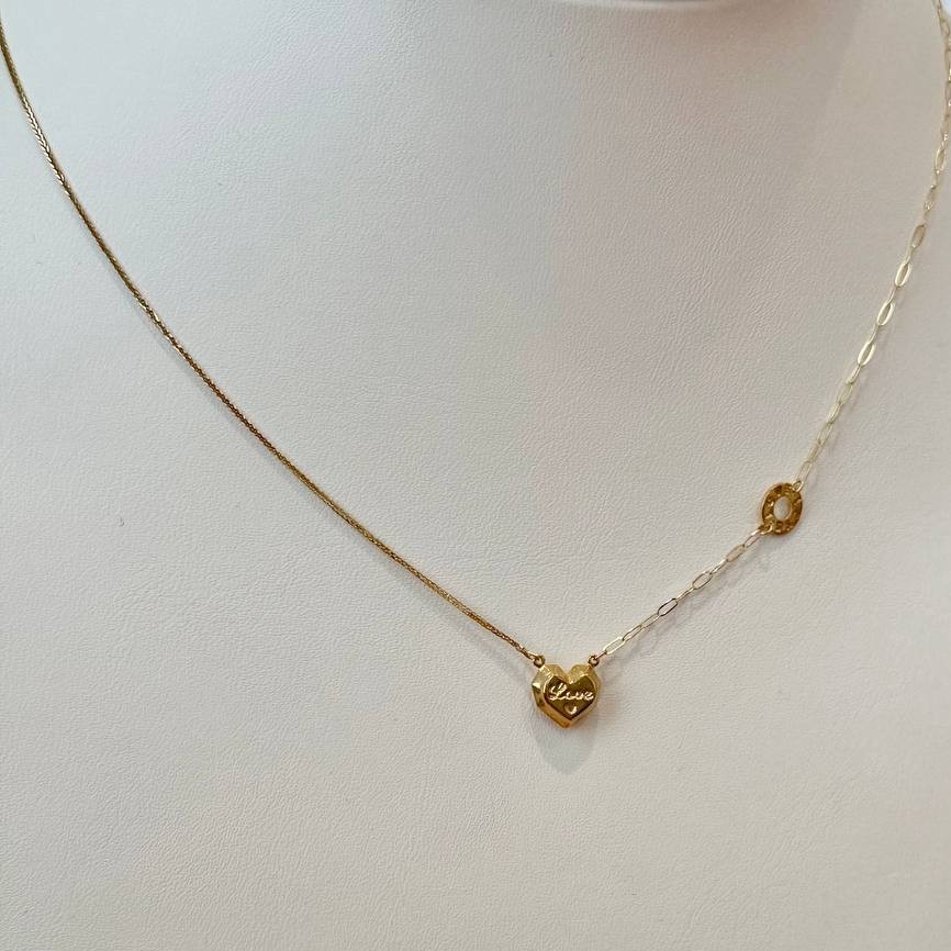 Love heart necklace