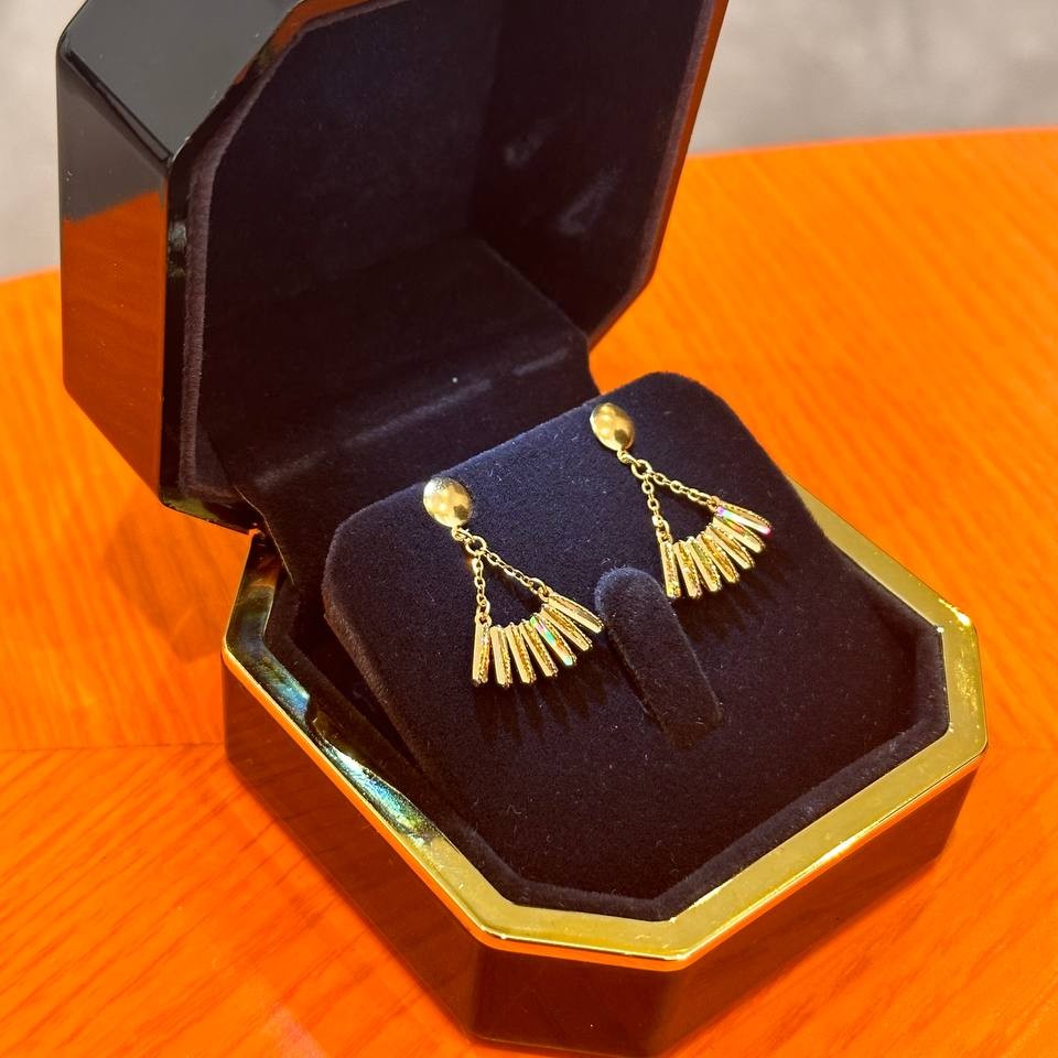 3D peacock Earrings