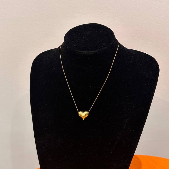 Big heart necklace