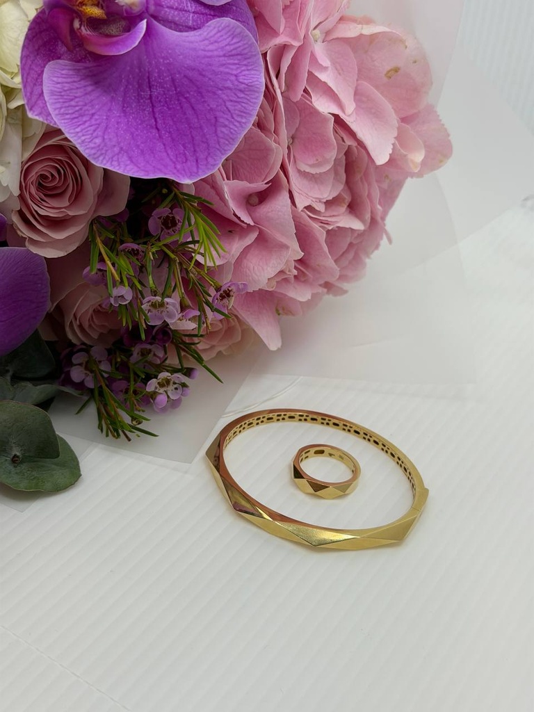 Glow set - bracelet and ring