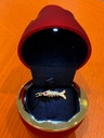 Red-eyed fish pendant #4