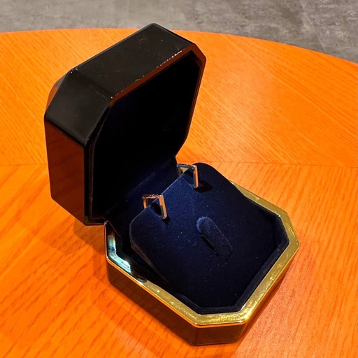 Small square earrings