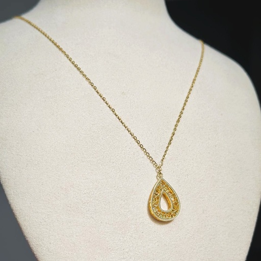 3D tear necklace