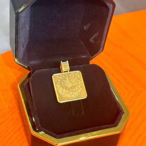 Square lira charm