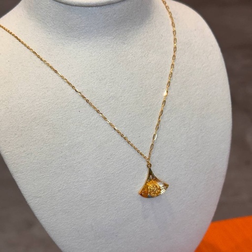 Peacock necklace