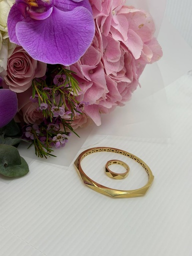 Glow set - bracelet and ring