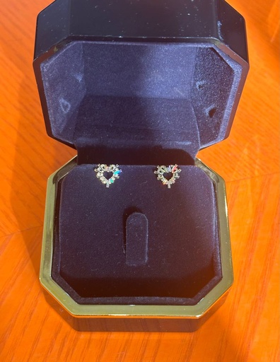 Shiny Hearts earrings