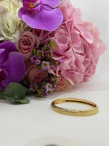 Golden Weave Bangle