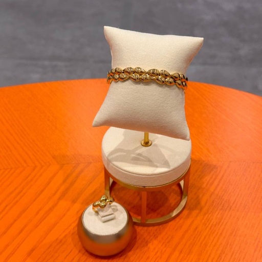 Leaf bangle and ring 2