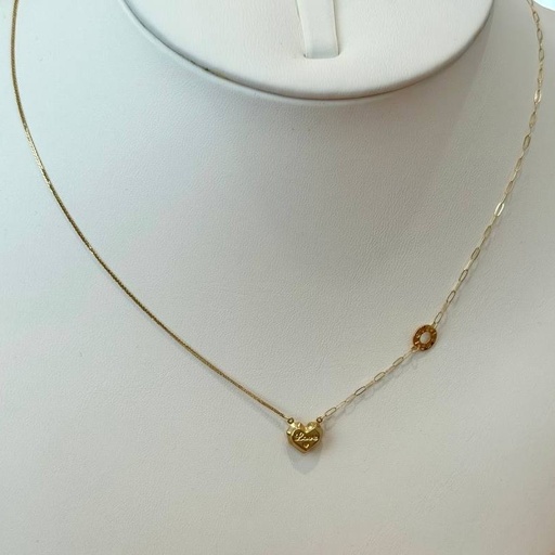 Love heart necklace