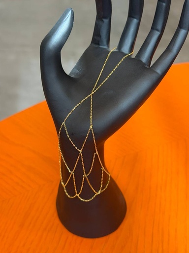 Mesh chain bracelet