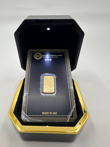 2.5 gram Watani Al Kuwait BTC bar